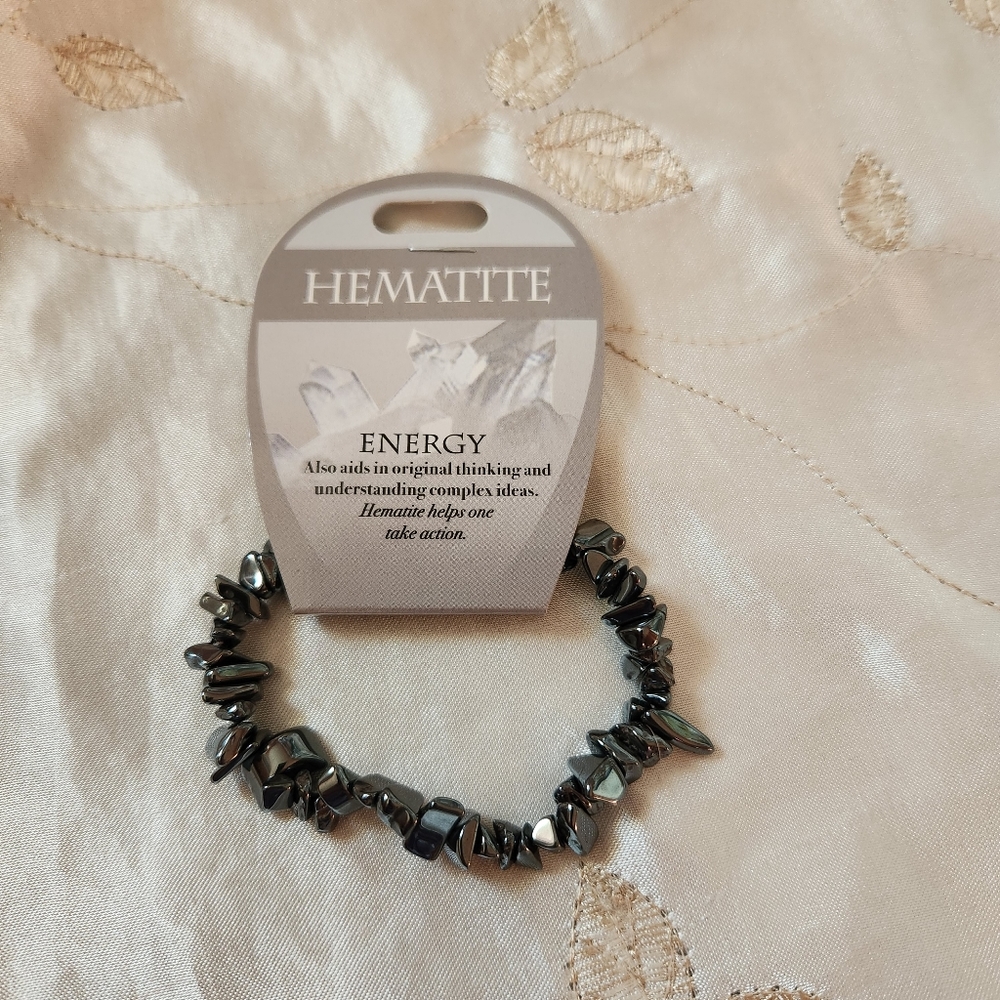 Hematite bracelet